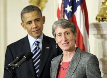 With Jewell, Obama Says Go Green or Go Home