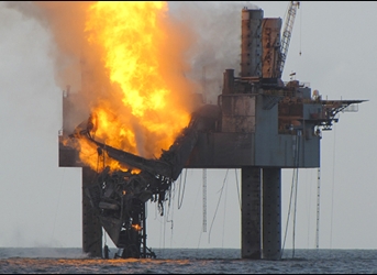 Rig Fire Exposes Lingering Dangers of Offshore Drilling